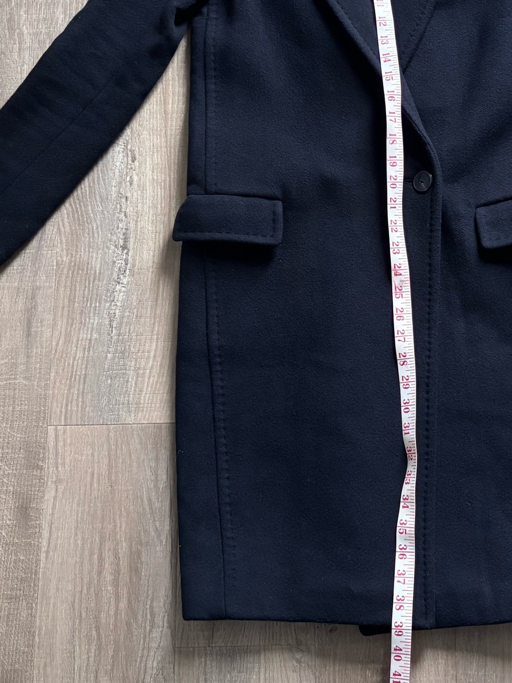 Babaton Wool Coat in Black - Picture 11 of 11